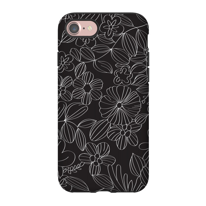 iPhone 7 StrongFit My Flower Design V by Bledi