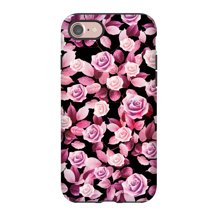 iPhone 7 StrongFit Pink roses by Jms