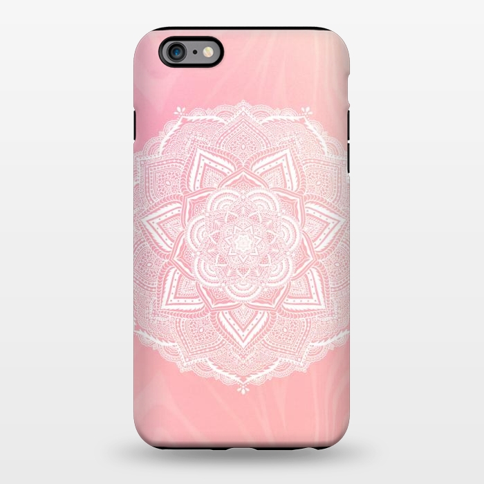 iPhone 6/6s plus StrongFit Cute pink mandala by Jms