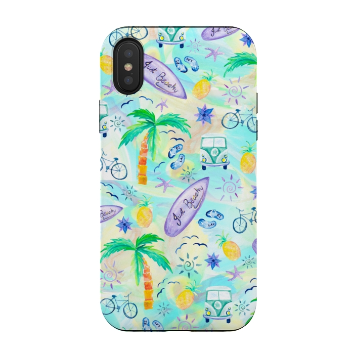 iPhone Xs / X StrongFit Just Beachy by gingerlique