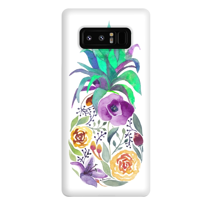 Galaxy Note 8 StrongFit Pretty Pineapple by gingerlique