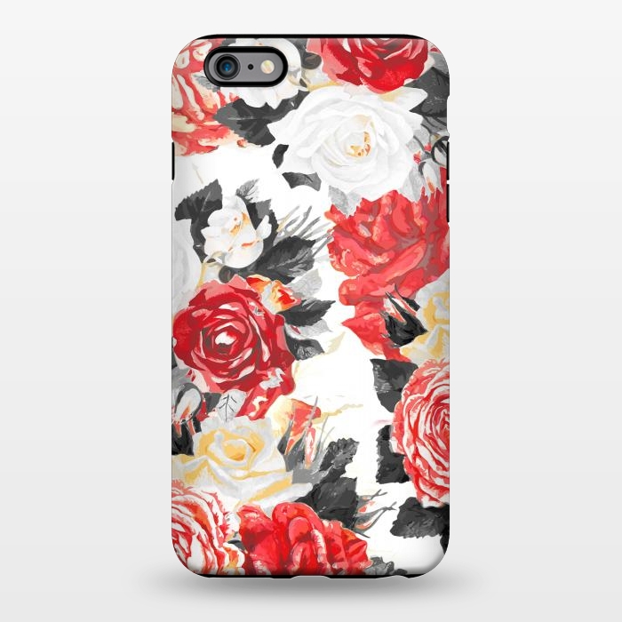 iPhone 6/6s plus StrongFit Red and white rose bouquet by Oana 