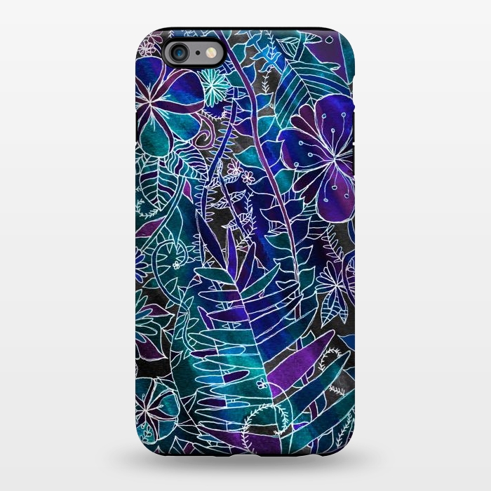 iPhone 6/6s plus StrongFit Galaxy Floral  by Tigatiga
