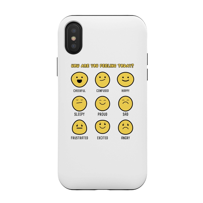 iPhone Xs / X StrongFit how are you feeling today by TMSarts
