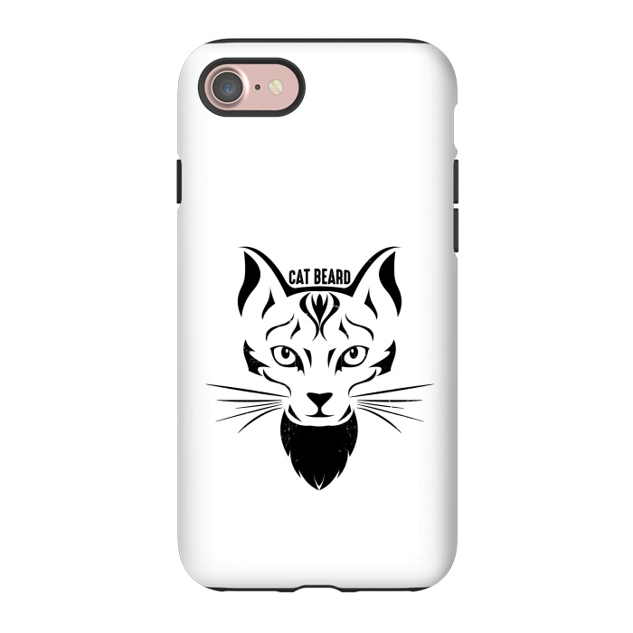 iPhone 7 StrongFit cat beard by TMSarts