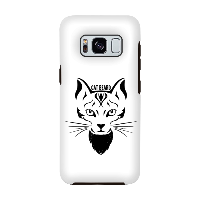 Galaxy S8 StrongFit cat beard by TMSarts