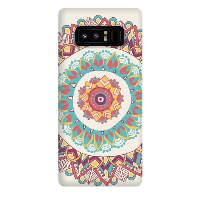 Galaxy Note 8 StrongFit Midsummer Mandala by Tangerine-Tane