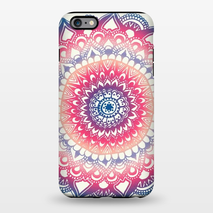 iPhone 6/6s plus StrongFit Ocean Sunset Mandala by Tangerine-Tane