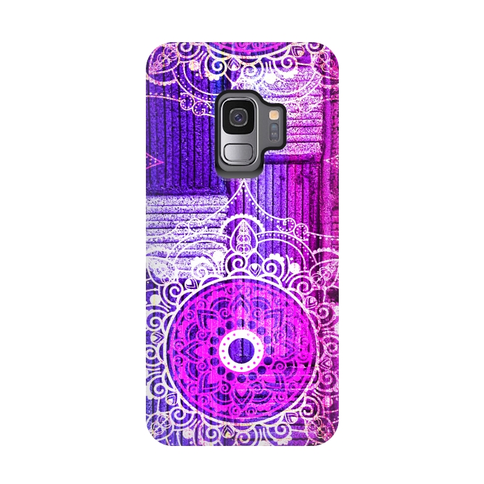 Galaxy S9 StrongFit Purple Tapestry by Rossy Villarreal