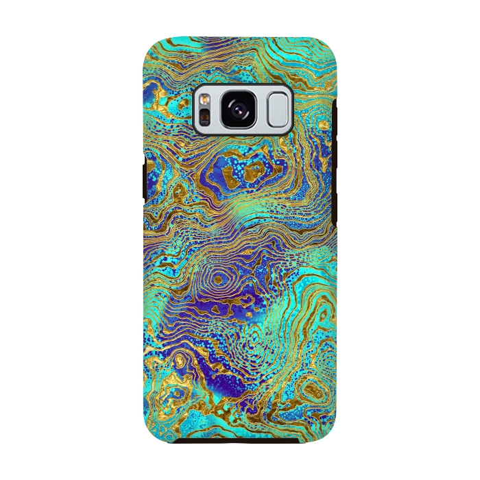 Galaxy S8 StrongFit Abstract Marble II by Art Design Works