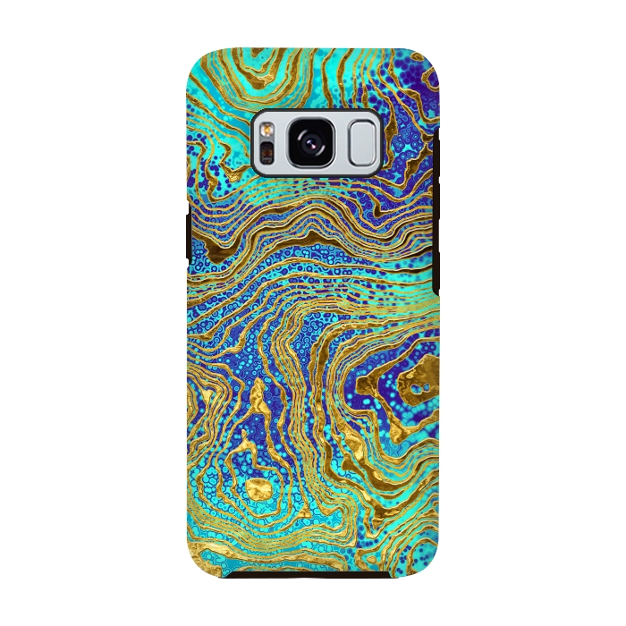 Galaxy S8 StrongFit Abstract Marble III by Art Design Works