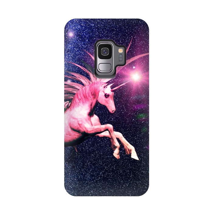 Galaxy S9 StrongFit Unicorn Blast by Gringoface Designs