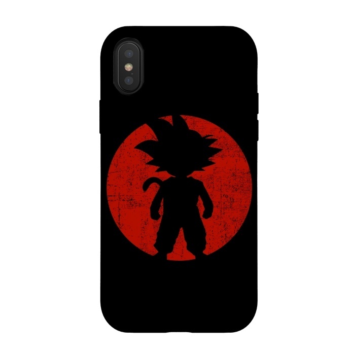 iPhone Xs / X StrongFit Son Goku by Mitxel Gonzalez
