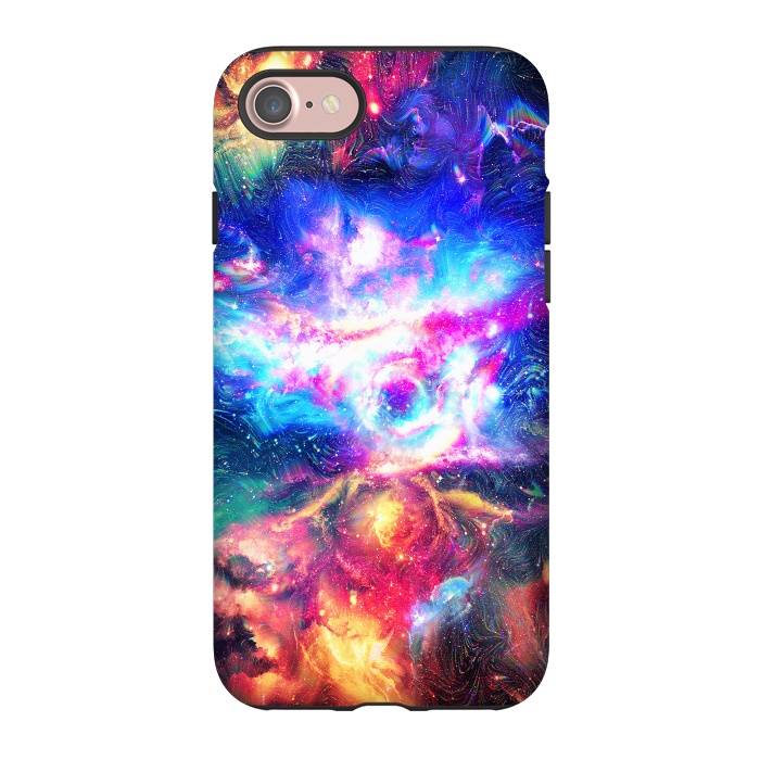 iPhone 7 StrongFit Colorful Galaxy by Art Design Works