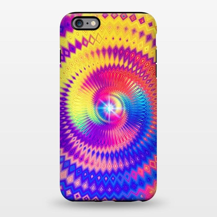 iPhone 6/6s plus StrongFit Abstract Colorful Diamond Shape Circular Design by Art Design Works
