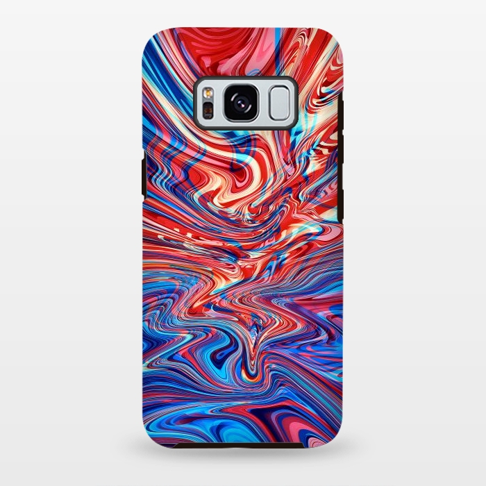 Galaxy S8 plus StrongFit Abstract Waves by Art Design Works