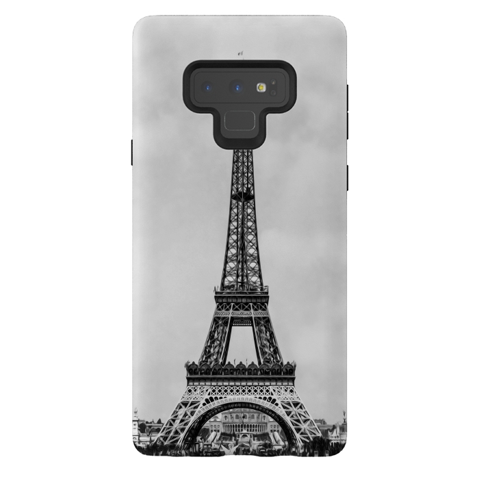Galaxy Note 9 StrongFit Tour Eiffel Retro by Bruce Stanfield