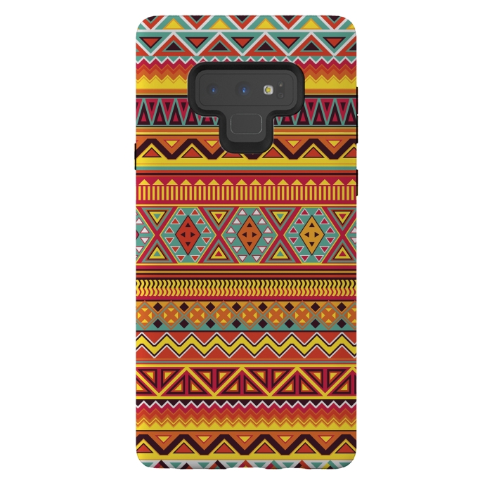 Galaxy Note 9 StrongFit AZTEC PATTERN by Diego Tirigall