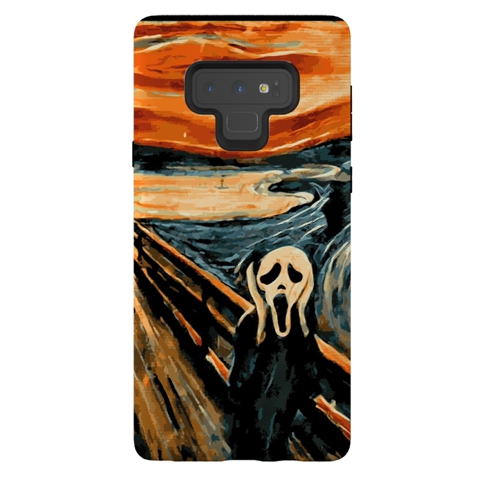 Galaxy Note 9 StrongFit The Scream by Mitxel Gonzalez