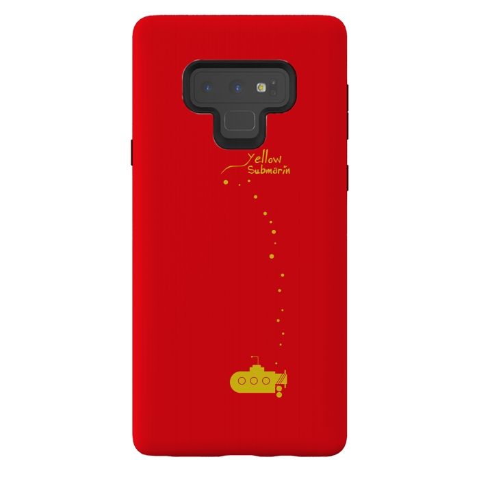 Galaxy Note 9 StrongFit Yellow Submarin by Alejandro Orjuela
