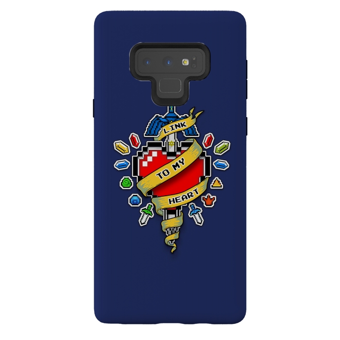 Galaxy Note 9 StrongFit A LINK TO MY HEART by SKULLPY