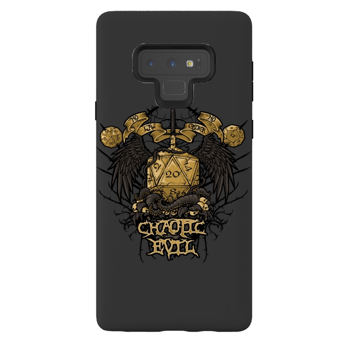 Galaxy Note 9 StrongFit Chaotic Evil by Q-Artwork