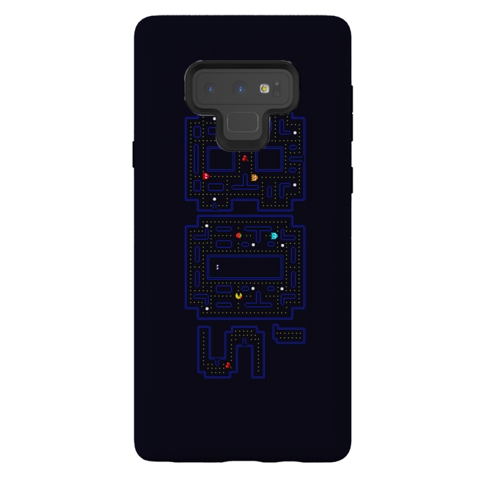 Galaxy Note 9 StrongFit FEELING 80'S - PACMAN by SKULLPY