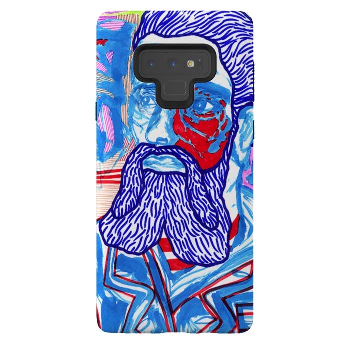 Galaxy Note 9 StrongFit PAINTING506 by Claudio Parentela