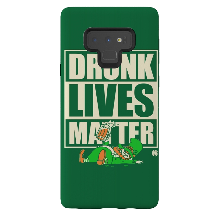 Galaxy Note 9 StrongFit Drunk Lives Matter by Vó Maria