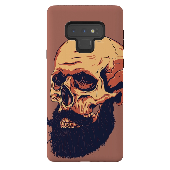 Galaxy Note 9 StrongFit Mr. Skull by Roland Banrévi