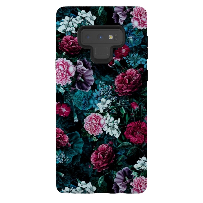 Galaxy Note 9 StrongFit Floral Pattern IV by Riza Peker