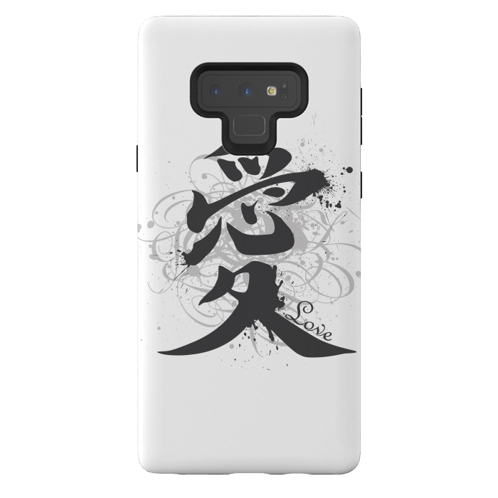 Galaxy Note 9 StrongFit Hieroglyph "Love" by Sitchko