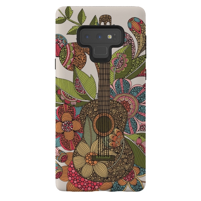 Galaxy Note 9 StrongFit Ever guitar by Valentina Harper