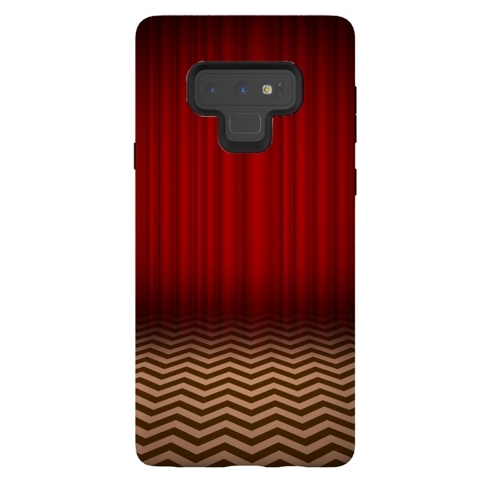 Galaxy Note 9 StrongFit Twin Peaks Red Room by Alisterny