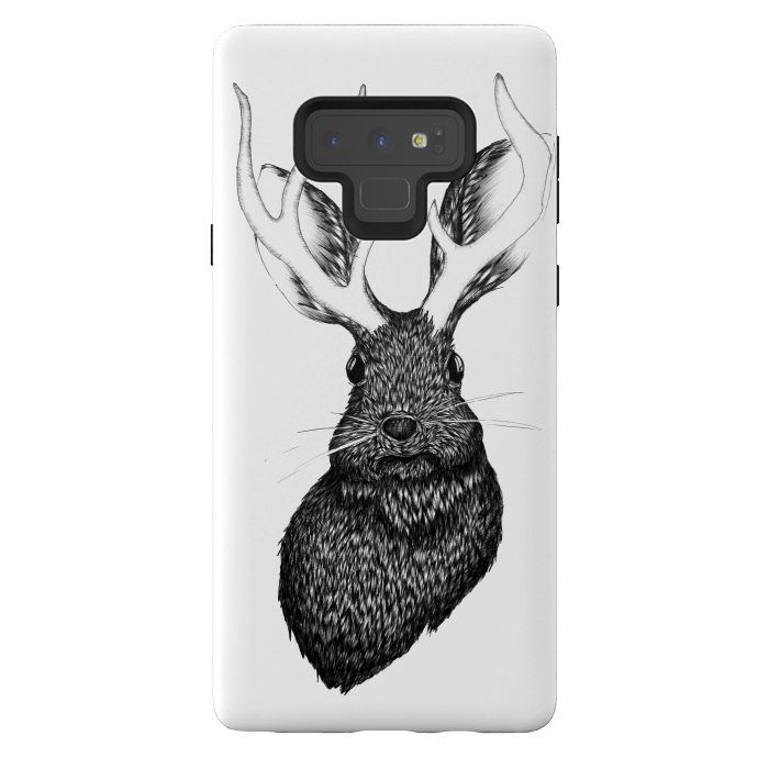 Galaxy Note 9 StrongFit The Jackalope by ECMazur 