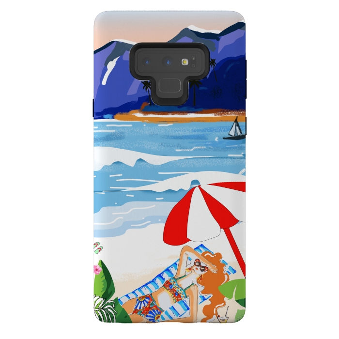 Galaxy Note 9 StrongFit Beach Holiday 3 by MUKTA LATA BARUA