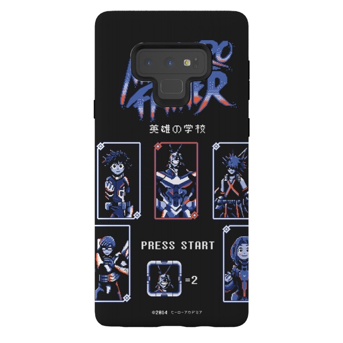 Galaxy Note 9 StrongFit My hero fighter by Ilustrata