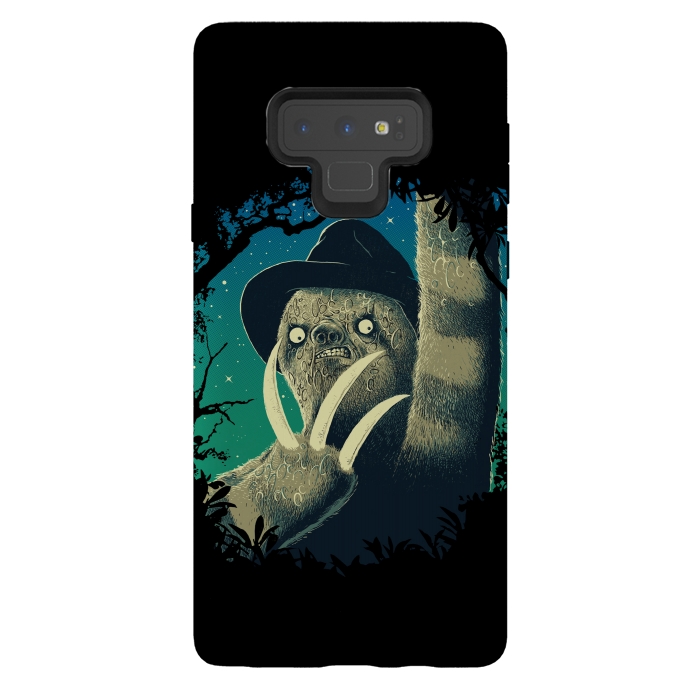 Galaxy Note 9 StrongFit Sloth Freddy by Branko Ricov