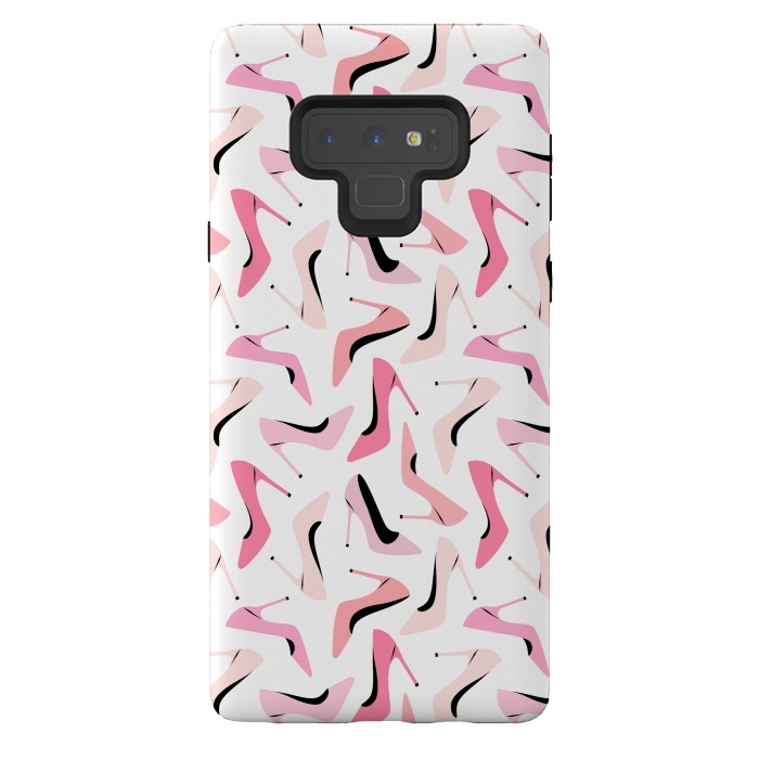 Galaxy Note 9 StrongFit Pink Shoes Love by Martina