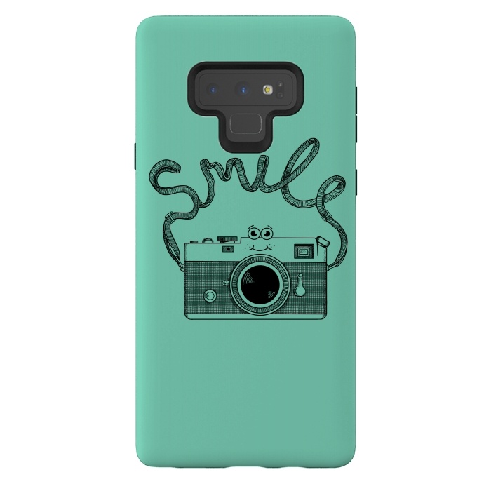 Galaxy Note 9 StrongFit Smile by Coffee Man