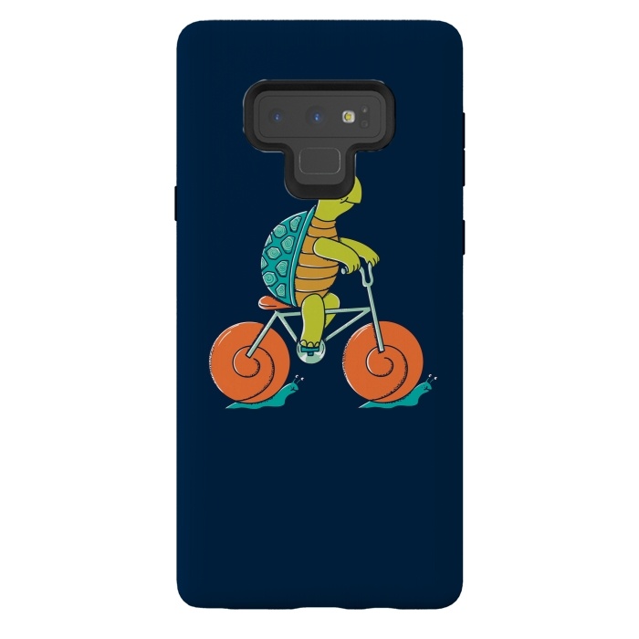Galaxy Note 9 StrongFit Fast and Cute by Coffee Man