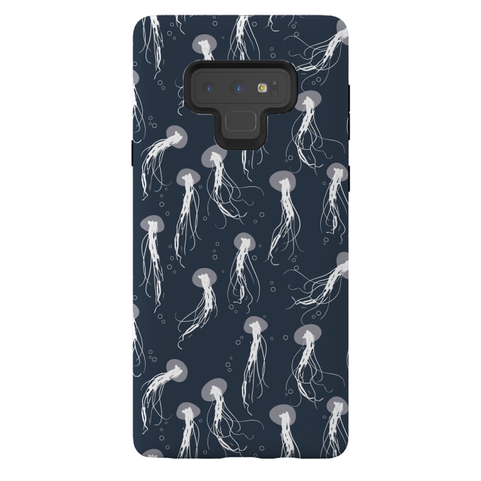 Galaxy Note 9 StrongFit Jellyfish by Zoe Charlotte