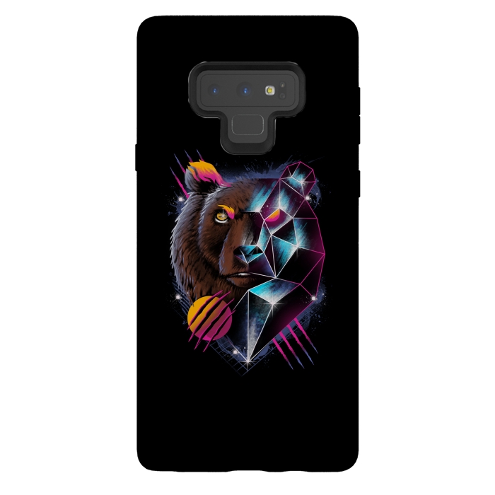 Galaxy Note 9 StrongFit Rad Bear by Vincent Patrick Trinidad