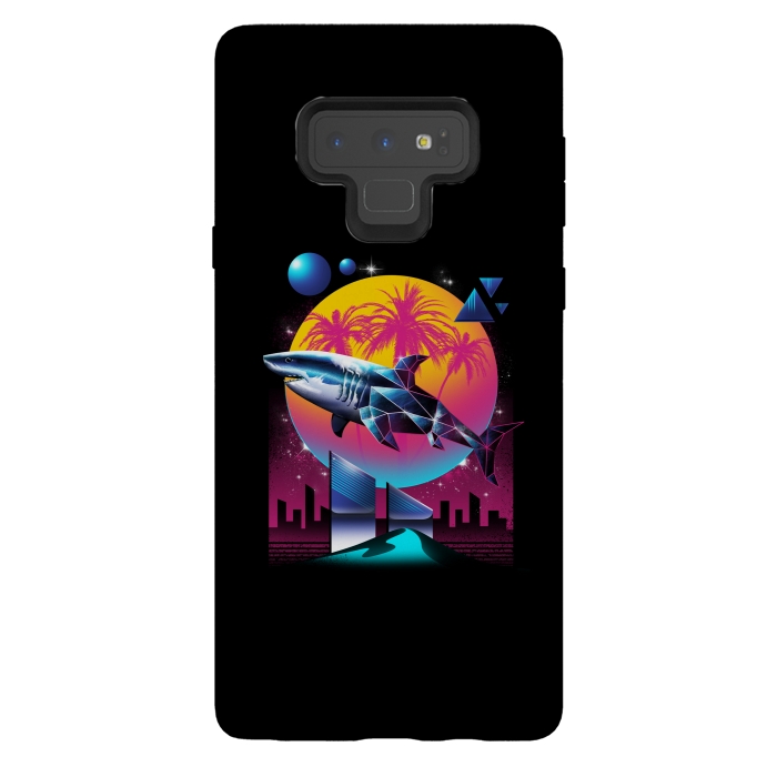 Galaxy Note 9 StrongFit Rad Shark by Vincent Patrick Trinidad