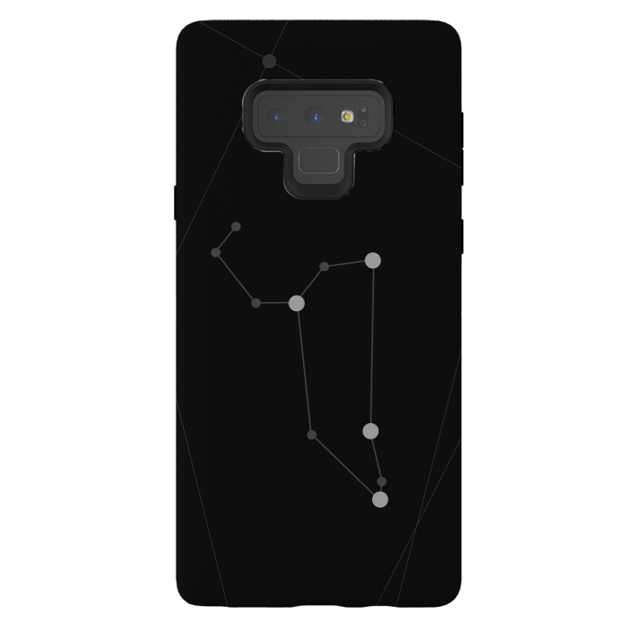 Galaxy Note 9 StrongFit Leo Zodiac Sign by Dellán