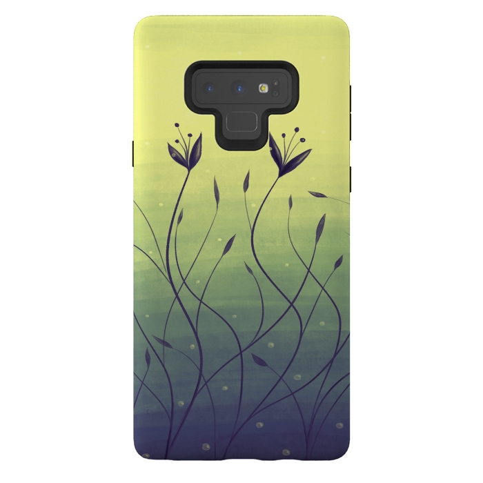 Galaxy Note 9 StrongFit Water Plants In Green Lake by Boriana Giormova