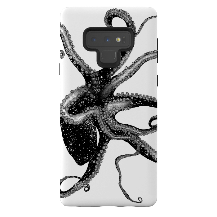 Galaxy Note 9 StrongFit Cosmic Octopus by ECMazur 