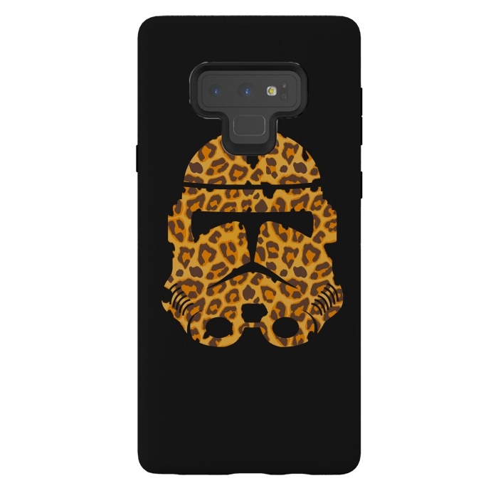 Galaxy Note 9 StrongFit Leopard StormTrooper by Sitchko