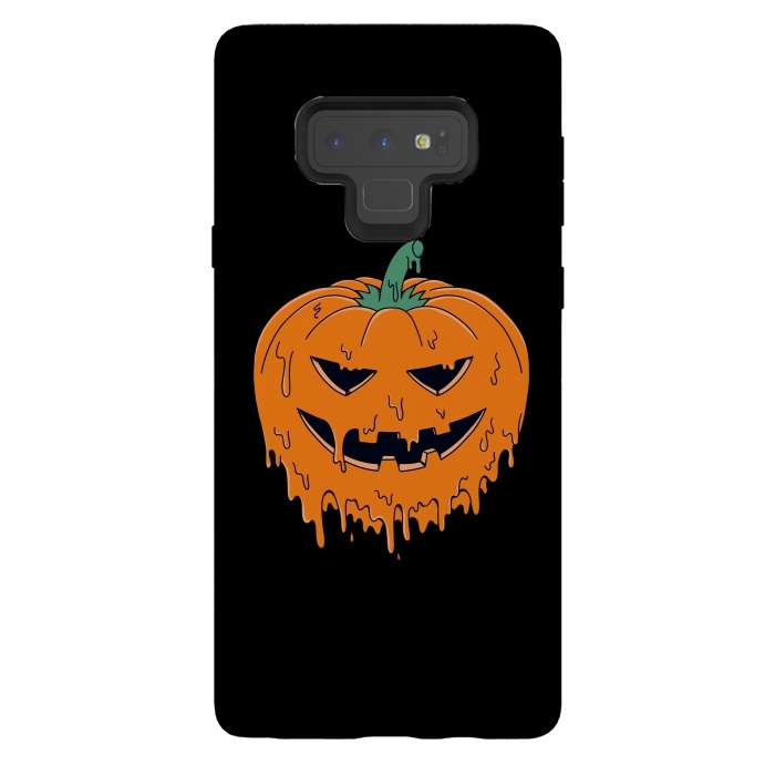 Galaxy Note 9 StrongFit Melted Pumpkin by Coffee Man