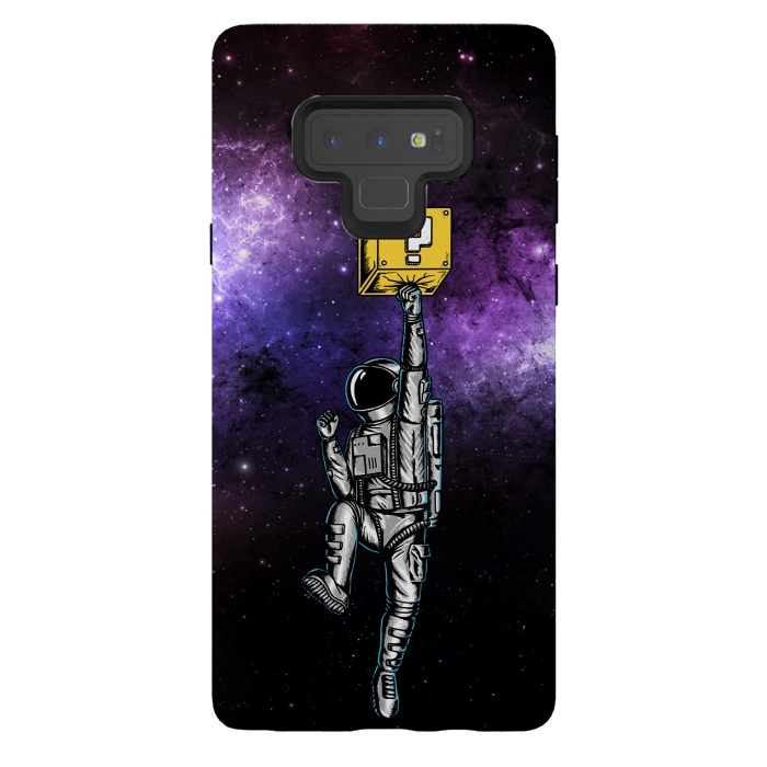 Galaxy Note 9 StrongFit Astronaut and Star by Coffee Man